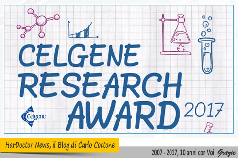 Celgene Research Award 2017, premiati i 4 progetti vincitori